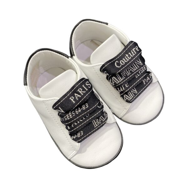 Balmain - Sneaker con lacci logo