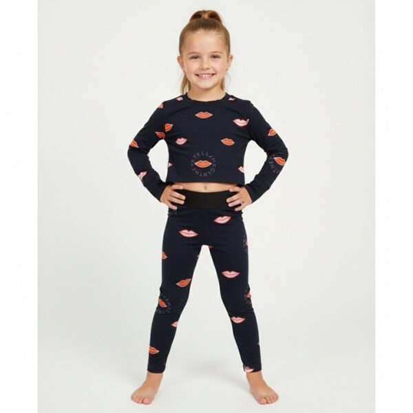 Stella McCartney - Leggins con kiss per bambina