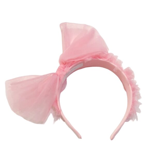 Miss Grant - Frontino rosa in tulle