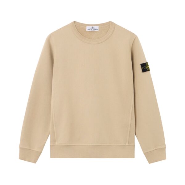 Stone Island - Felpa con logo laterale