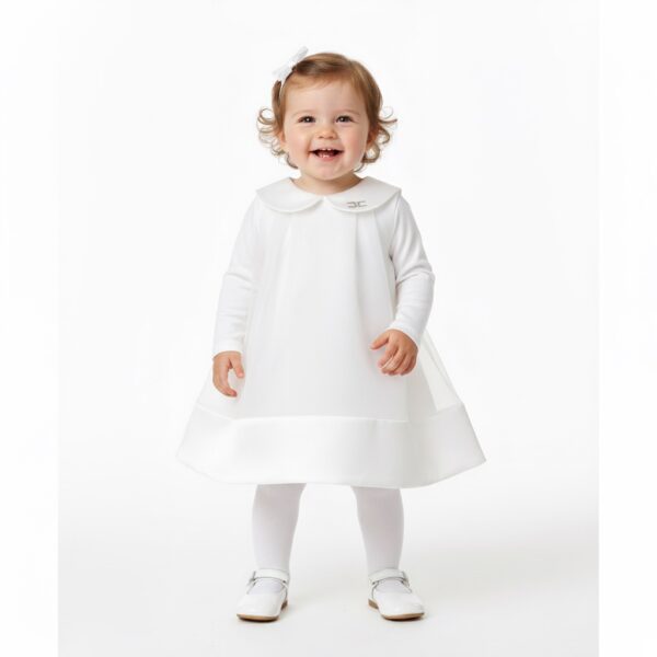 Elisabetta Franchi - Abito per bambina - BIanco