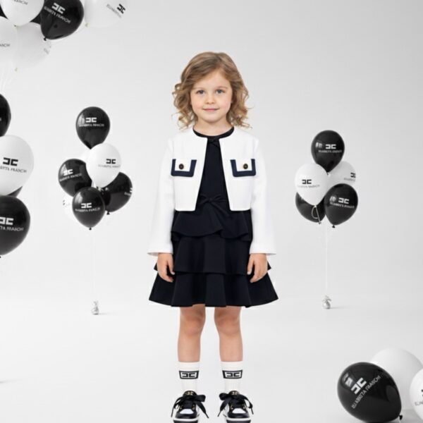 Elisabetta Franchi - Abito per bambina nero