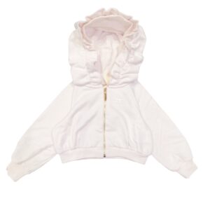 Elisabetta Franchi - Felpa con cappuccio - Burro