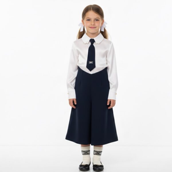 Elisabetta Franchi - Tutina per bambina cravatta