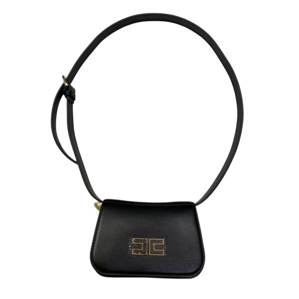 Elisabetta Franchi - Borsa con logo - Nero