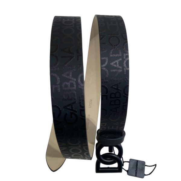 Dolce&Gabbana - Cinta in pelle total Black