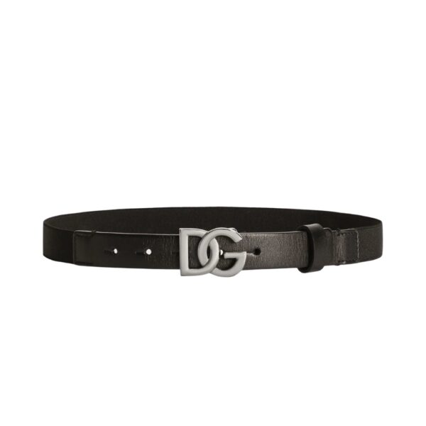 Dolce&Gabbana - Cintura con fibbia argento