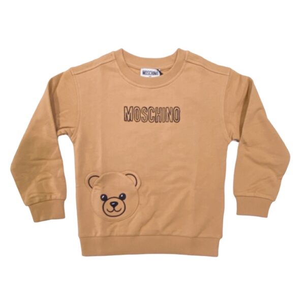Moschino - Felpa con tasca orsetto
