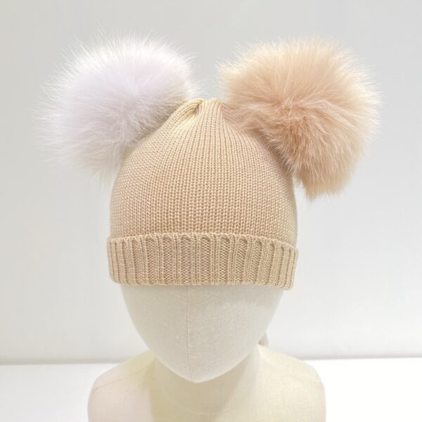 Catya - Cappello baby con pon pon