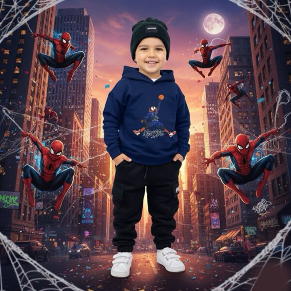 Mousse - Felpa spiderman