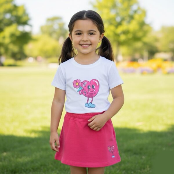 Mousse - T-shirt tema cuore