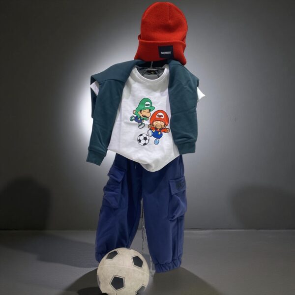 Mousse - T-shirt mario bros