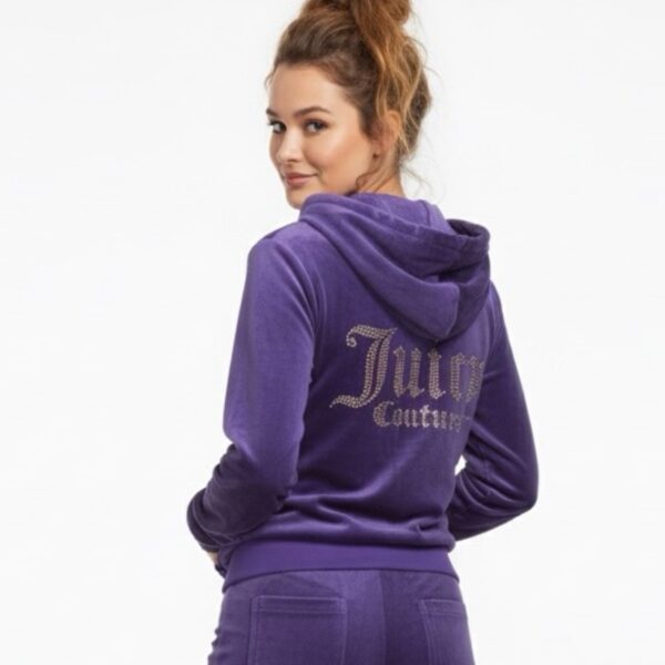 Juicy Couture - Felpa con cappuccio deep blue