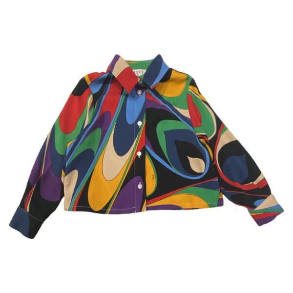 Emilio Pucci - Camicia per bambina - multicolor