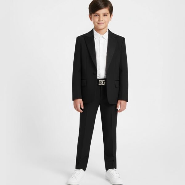 Dolce&Gabbana - Giacca nera per bambini