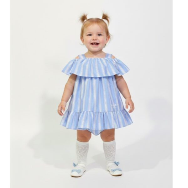 Balmain - Abito con coulotte per bambina