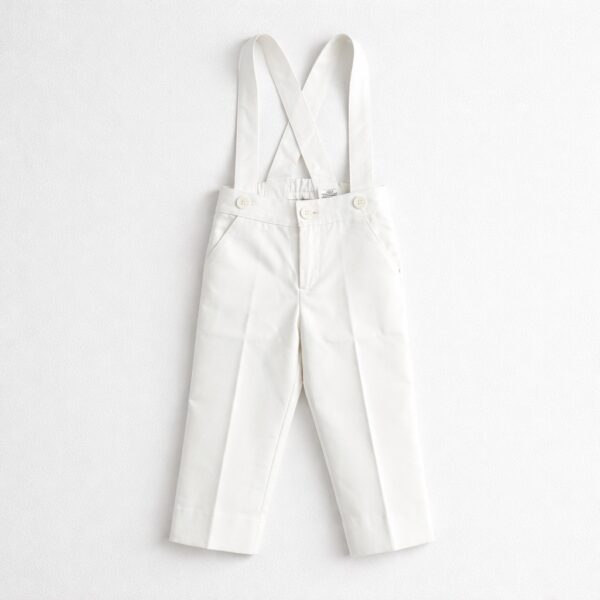 Colorichiari - pantalone con bretelle col 10