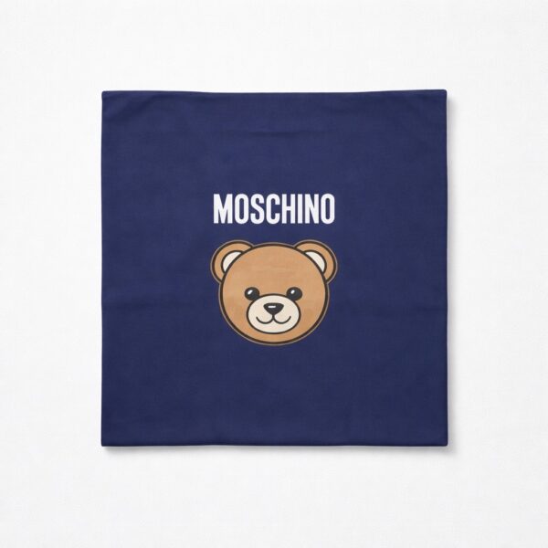 Moschino - Coperta teddy blu