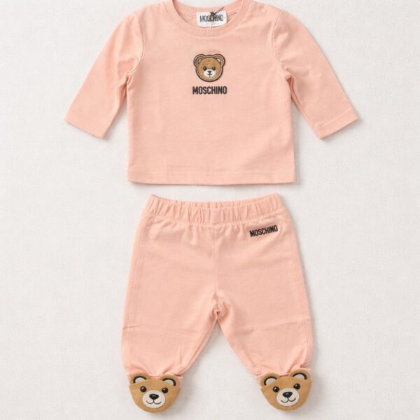 Moschino - completo teddy rosa