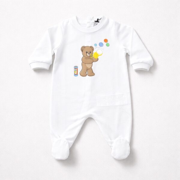 Moschino - Tutina orsetto per neonato