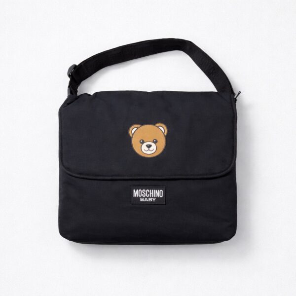 Moschino - Mummy bag teddy nero