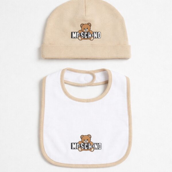 Moschino - Capello e bavetta beige