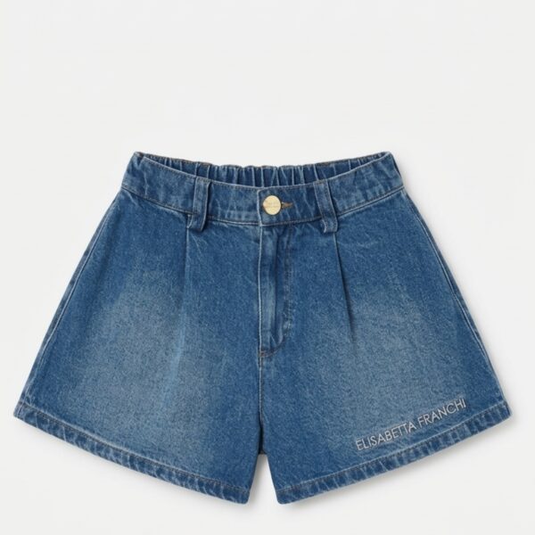Elisabetta Franchi - Bermuda in jeans