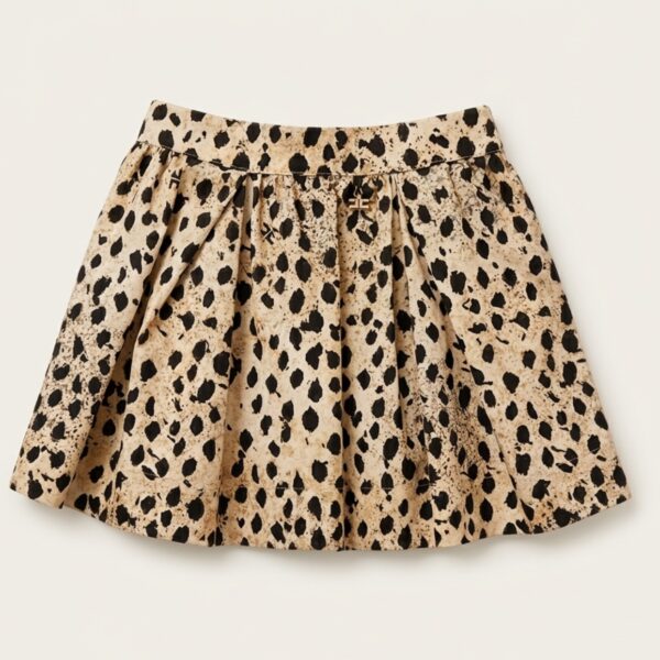 Elisabetta Franchi - Gonna per bambina leopard