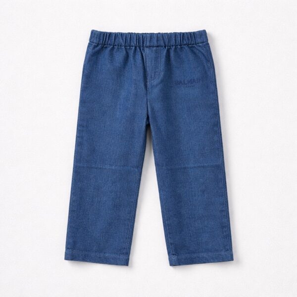 Balmain - Pantalone con logo blu