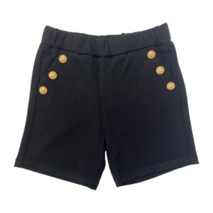 Balmain-bermuda bottoni oro