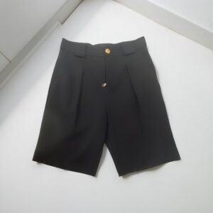 Balmain-bermuda bottone oro