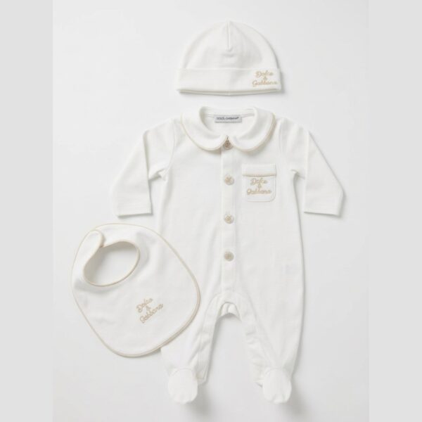 Dolce&Gabbana - Set tutina cappello bavetta