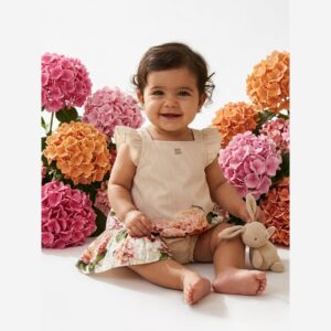 Dolce&Gabbana - Abito con coulotte per bambina