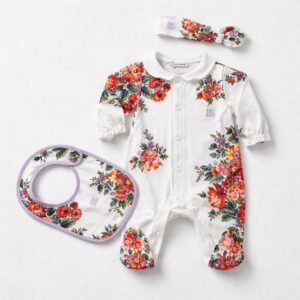 Dolce&Gabbana - Set tutina cappello bavetta