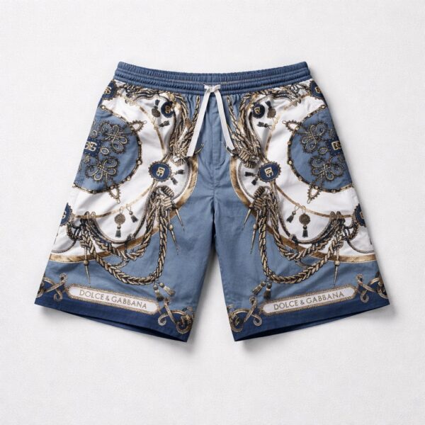 Dolce&Gabbana - Bermuda con logo per bambini