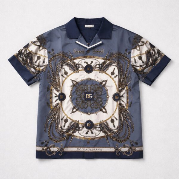 Dolce & Gabbana - Camicia colorata logata