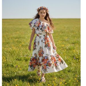 Dolce&Gabbana - Top fantasia per bambina