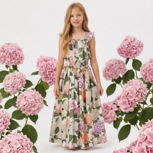 Dolce&Gabbana - Blusa tema ortensia