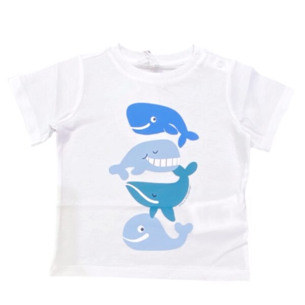Stella McCartney - T-shirt con balene