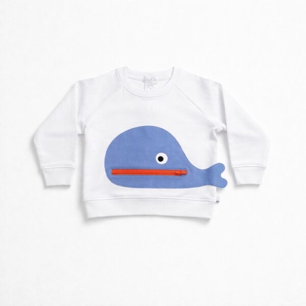 Stella McCartney - Felpa con balena