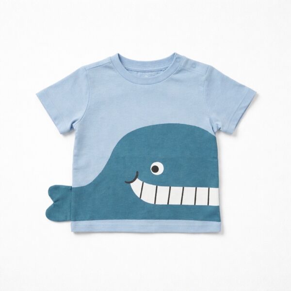 Stella McCartney - T-shirt con balena