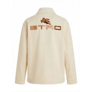 Etro - Giacca camicia con logo