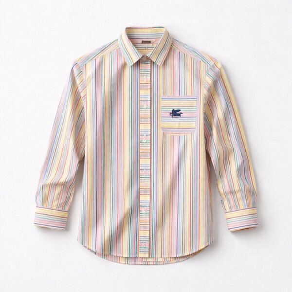 Etro - Camicia a righe con logo