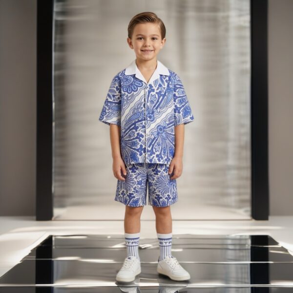 Etro - Camicia fantasia per bambini