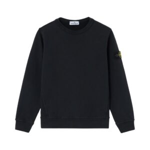 Stone Island - Maglia in lana con logo - nero