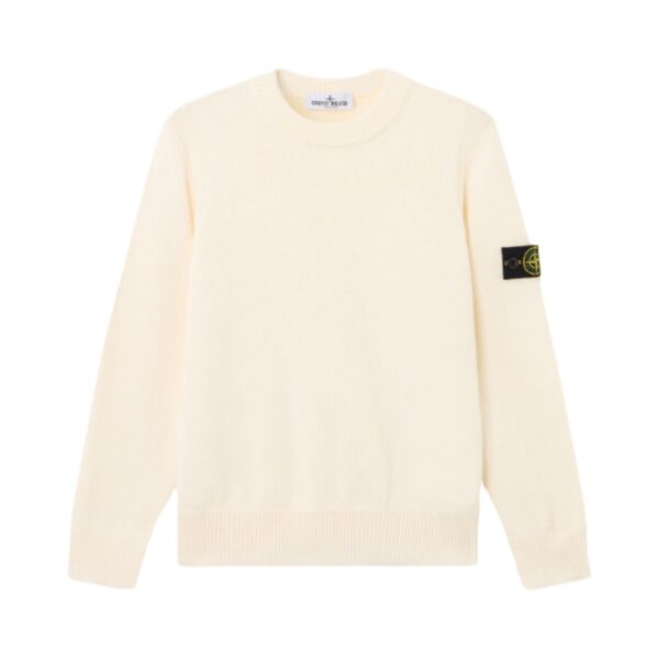 Stone Island - Maglia in lana con logo