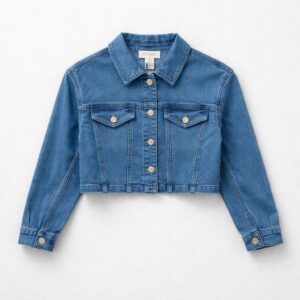 Twinset - Giubbino in jeans con ricamo