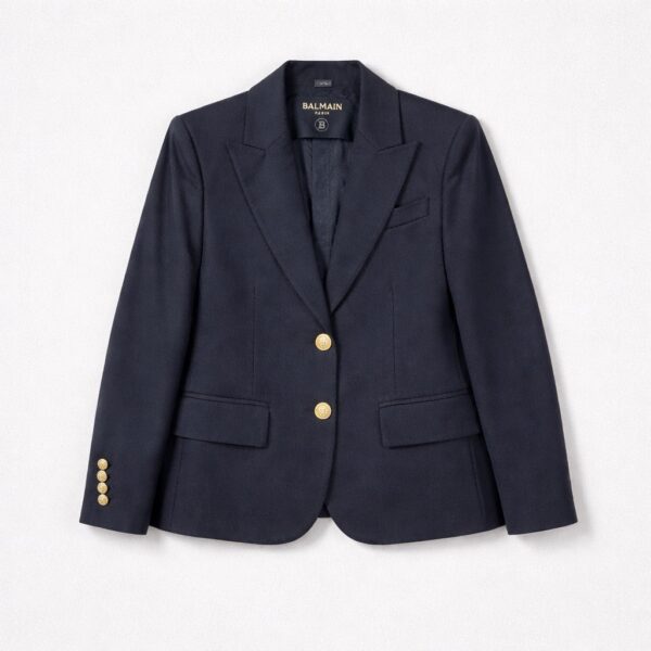 Balmain - Giacca con bottoni oro