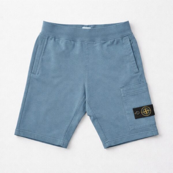 Stone Island - Bermuda in felpa