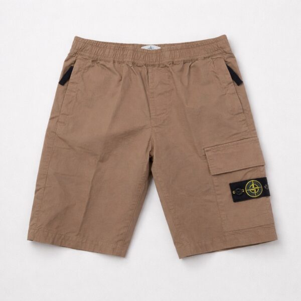Stone Island - Bermuda con logo